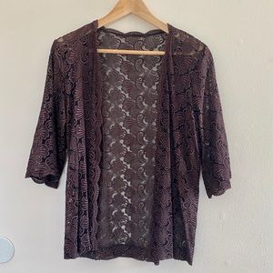 Elegant Patterned Cardigan